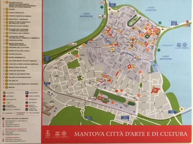 Palazzo Guerrieri Da Fermo Leilighet Mantova Eksteriør bilde